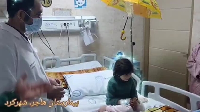 قدردانی از تیم درمان به‌دلیل مدیریت موفق آنسفالیت شدید 